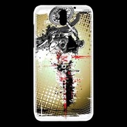 Coque HTC Desire 610 motocross frame