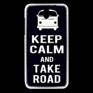 Coque HTC Desire 610 Keep Calm Take Road Noir