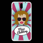 Coque HTC Desire 610 Miss Clubbing Rousse