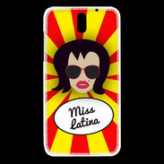 Coque HTC Desire 610 Miss Latina Brune