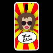 Coque HTC Desire 610 Miss Latina Chatain