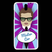 Coque HTC Desire 610 Mister Car Chatain