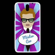 Coque HTC Desire 610 Mister Car Roux