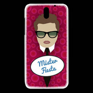 Coque HTC Desire 610 Mister Fiesta Chatain