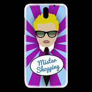 Coque HTC Desire 610 Mister Shopping Blond