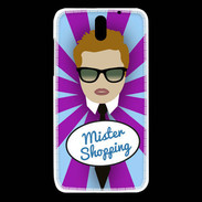 Coque HTC Desire 610 Mister Shopping Roux