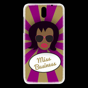 Coque HTC Desire 610 Miss business Black