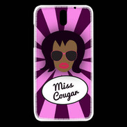 Coque HTC Desire 610 Miss Cougar Black