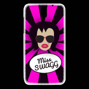 Coque HTC Desire 610 Miss Swag Brune