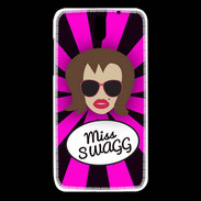 Coque HTC Desire 610 Miss Swag Chatain