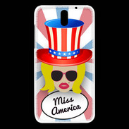 Coque HTC Desire 610 Miss USA Blonde