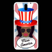 Coque HTC Desire 610 Miss USA Black