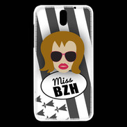 Coque HTC Desire 610 Miss Bretagne Rousse