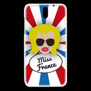 Coque HTC Desire 610 Miss France Blonde