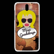 Coque HTC Desire 610 Miss Guadeloupe Blonde