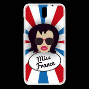 Coque HTC Desire 610 Miss France Brune