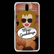 Coque HTC Desire 610 Miss Guadeloupe Rousse