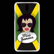 Coque HTC Desire 610 Miss Jamaica Brune