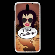 Coque HTC Desire 610 Miss Martinique Brune