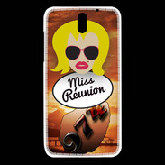 Coque HTC Desire 610 Miss Réunion Blonde