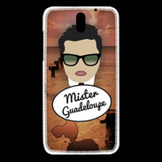 Coque HTC Desire 610 Mister Guadeloupe Brun