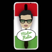 Coque HTC Desire 610 Mister Italie Brun