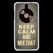 Coque HTC Desire 610 Keep calm and Mix That Gris