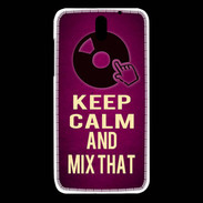 Coque HTC Desire 610 Keep Calm and Mix That Rose