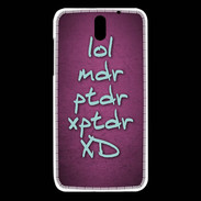 Coque HTC Desire 610 LOL MDR Rose ZG