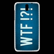 Coque HTC Desire 610 WTF bleu ZG