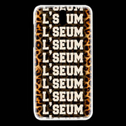 Coque HTC Desire 610 L'seum Léopard