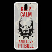 Coque HTC Desire 610 Keep calm pitbull 1 ZG
