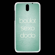 Coque HTC Desire 610 Boulot Sexo Dodo Vert ZG