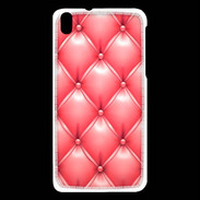 Coque HTC Desire 816 Capitonnage Rose