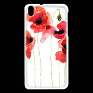 Coque HTC Desire 816 Dessin de coquelicot