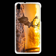 Coque HTC Desire 816 Cerf au levé du soleil