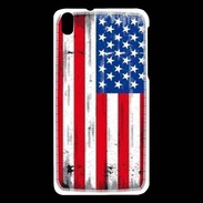 Coque HTC Desire 816 Drapeau USA grunge et vintage 5