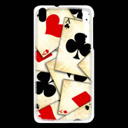 Coque HTC Desire 816 Carte de poker vintage 50
