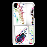 Coque HTC Desire 816 Abstract musique