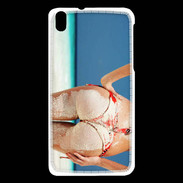 Coque HTC Desire 816 Belle fesse sur la plage