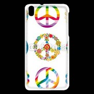Coque HTC Desire 816 Symboles de paix