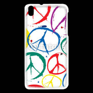 Coque HTC Desire 816 Symboles de paix 2