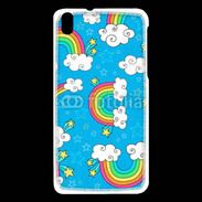 Coque HTC Desire 816 Ciel Rainbow