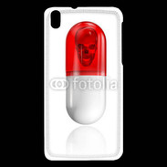 Coque HTC Desire 816 Gélule tête de mort