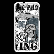 Coque HTC Desire 816 Pilote Tête de mort