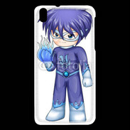 Coque HTC Desire 816 Chibi style illustration of a superhero