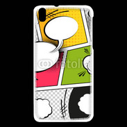 Coque HTC Desire 816 Comic strip speech bubbles