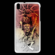 Coque HTC Desire 816 Visage de guerrier en dessin 60
