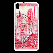 Coque HTC Desire 816 Timbre 1957 Cathédrale de Rouen
