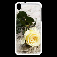 Coque HTC Desire 816 Belle rose Jaune 50